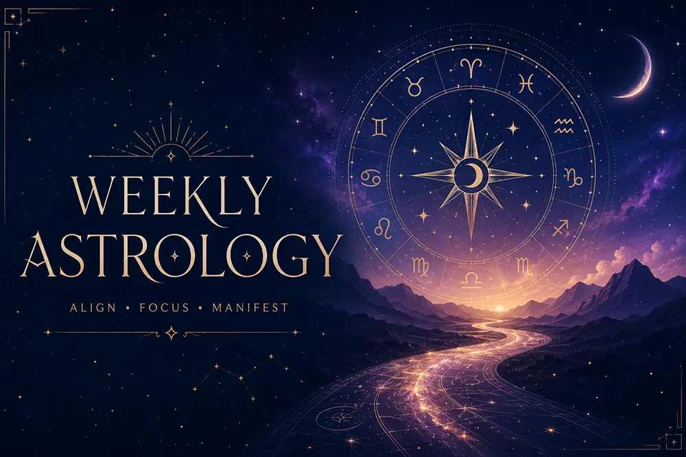 Weekly Astrology: 7 Ways to Align Your Vibe & Goals